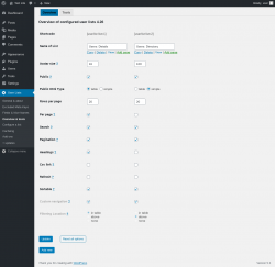 Page screenshot: User Lists &rarr; Overview & tools