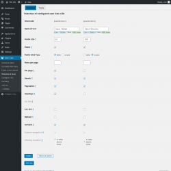Page screenshot: User Lists &rarr; Overview & tools