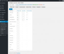 Page screenshot: User Lists &rarr; Configure a list
