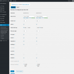 Page screenshot: User Lists &rarr; Overview & tools
