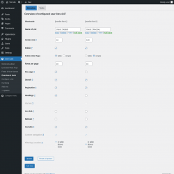 Page screenshot: User Lists &rarr; Overview & tools