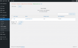 Page screenshot: Users &rarr; Users: Details