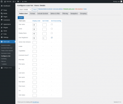 Page screenshot: User Lists &rarr; Configure a list