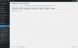 Page screenshot: User Lists &rarr; Configure a list &rarr; Grouping
