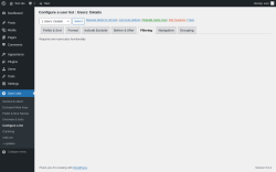 Page screenshot: User Lists &rarr; Configure a list &rarr; Filtering