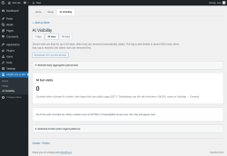 Page screenshot: ANDPLUS-LLMO &rarr; AI Visibility
