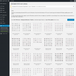 Page screenshot: ASVG Icon Library
