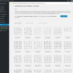 Page screenshot: ASVG Icon Library