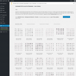 Page screenshot: ASVG Icon Library
