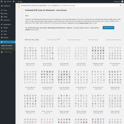 Page screenshot: ASVG Icon Library