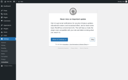 Page screenshot: Animatikon &lsaquo; Test site &mdash; WordPress
