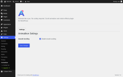 Page screenshot: Settings &rarr; Animatikon