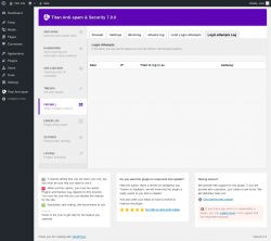 Page screenshot: Login Attempts Log
