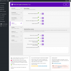 Page screenshot: Tweaks