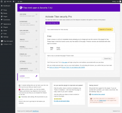 Page screenshot: License