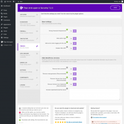 Page screenshot: Tweaks