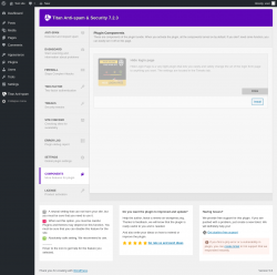 Page screenshot: Components