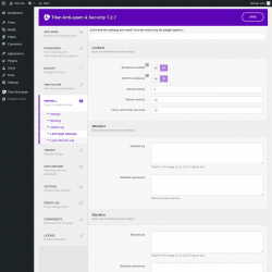 Page screenshot: Limit login Attempts