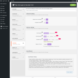 Page screenshot: Settings
