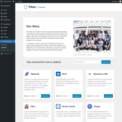 Page screenshot: Titan Security &rarr; About Us