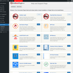 Page screenshot: Anti Bots → More Tools