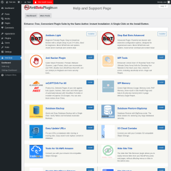 Page screenshot: Anti Bots → More Tools