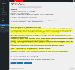 Page screenshot: Anti Bots → Settings Dashboard