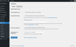 Page screenshot: Settings → AntiVirus