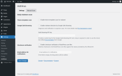 Page screenshot: Settings → AntiVirus