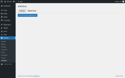 Page screenshot: Settings → AntiVirus → Manual Scan