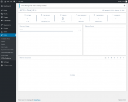 Page screenshot: Tools → APCu Analytics
