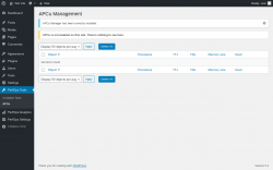 Page screenshot: PerfOps Tools → APCu