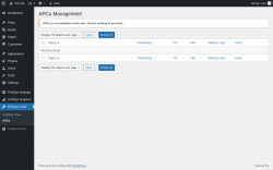 Page screenshot: PerfOps Tools → APCu