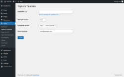 Page screenshot: Isarud &rarr; Yaptırım Taraması