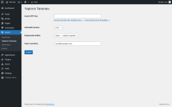 Page screenshot: Isarud &rarr; Yaptırım Taraması