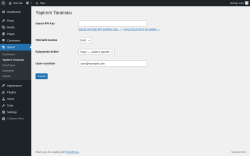 Page screenshot: Isarud &rarr; Yaptırım Taraması