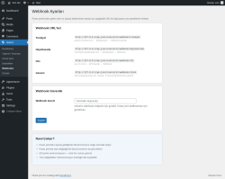 Page screenshot: Isarud &rarr; Webhooks