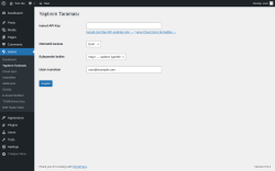 Page screenshot: Isarud &rarr; Yaptırım Taraması