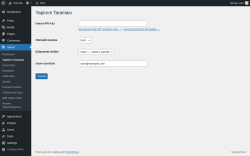 Page screenshot: Isarud &rarr; Yaptırım Taraması