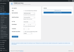 Page screenshot: Isarud &rarr; TCMB Doviz Kuru