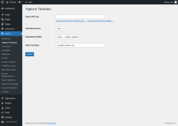 Page screenshot: Isarud &rarr; Yaptırım Taraması