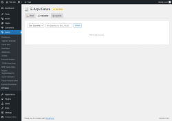 Page screenshot: Isarud &rarr; E-Fatura &rarr; 
            📋 Faturalar        