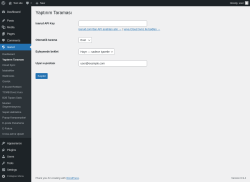 Page screenshot: Isarud &rarr; Yaptırım Taraması