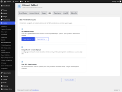 Page screenshot: Isarud &rarr; E-ticaret Rehberi &rarr; SEO