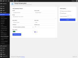Page screenshot: Isarud &rarr; Popup Kampanyalari