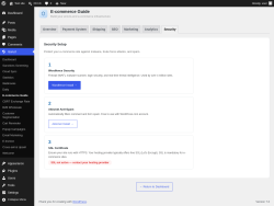Page screenshot: Isarud &rarr; E-commerce Guide &rarr; Security