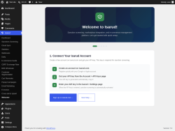 Page screenshot: Isarud &rarr; Welcome