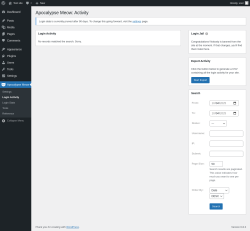 Page screenshot: Apocalypse Meow → Login Activity