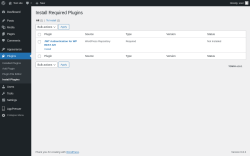 Page screenshot: Plugins  → Install Plugins