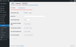 Page screenshot: Apptivo → Jobs → Configuration